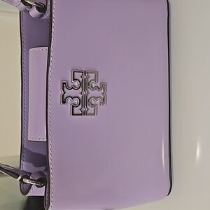 Tory Burch Britten satchel in Lavender. Used once.
